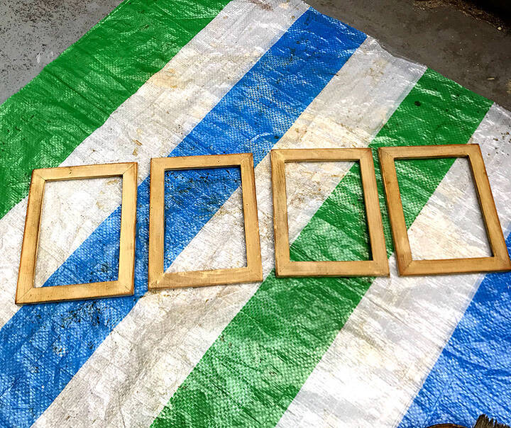 「ボンド接着だけでOK！アレンジ自在なフェイクウィンドウ」 by yumimaruさん