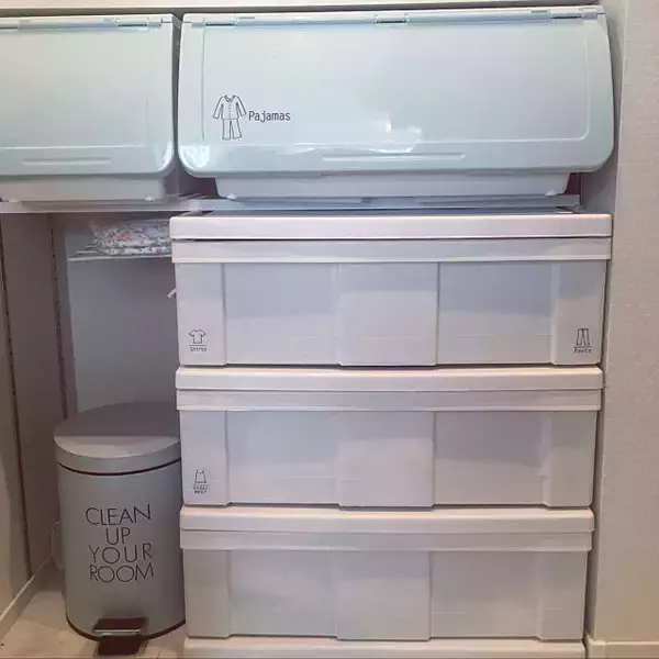 「便利に美しく収納！今すぐ実践したいパジャマの置き場所」の画像