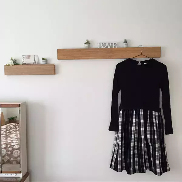 「3センチの溝が大活躍！無印良品の長押は本当に使える」の画像