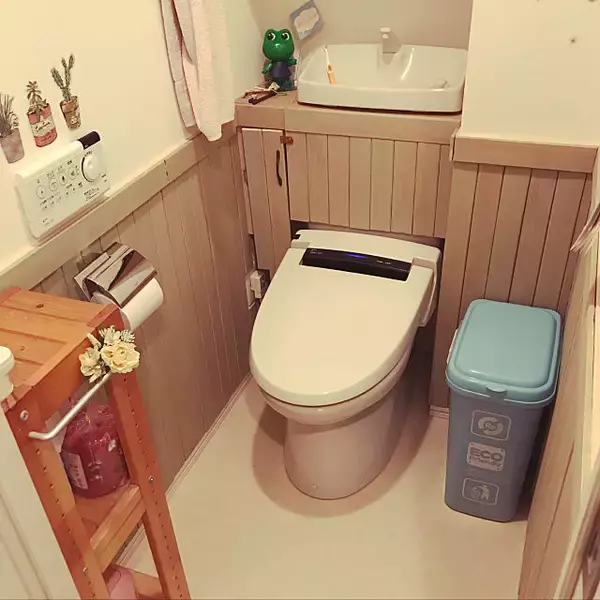 「トイレをセルフリノベーション♪お手本コーディネート特集」の画像