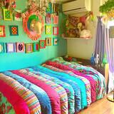 「キャラクターや雑貨がいっぱい☆ポップでカラフルなお部屋」の画像10