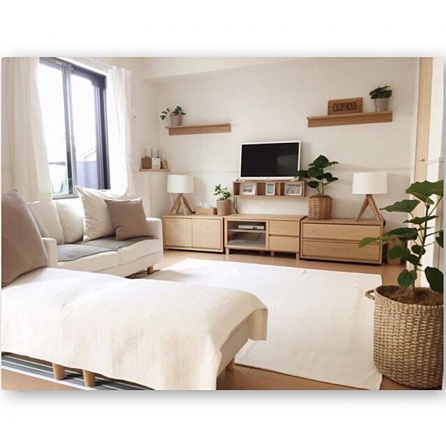 ナチュラルインテリアにおすすめ！無印良品のアイテム