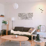 「北欧インテリアにマッチ！マリメッコのファブリックパネル」の画像10