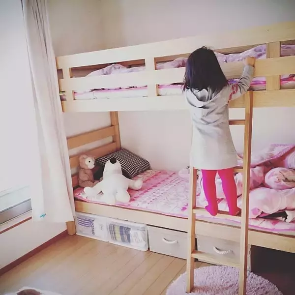 「すっきりコンパクト☆空間を上手に使える無印良品のベッド」の画像