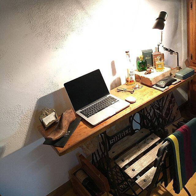 アンティークスタイルを作る！シンガーミシン台の魅力☆