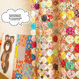 「お部屋を華やかに変身♪手作りヨーヨーキルトカーテン」の画像2