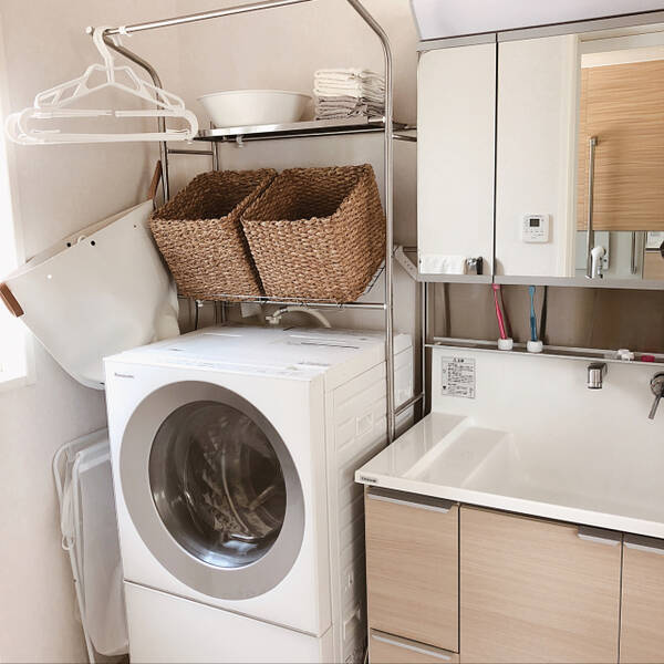 みんなはどこに置いてるの 洗濯かごの置き場所アイデア 18年6月7日 エキサイトニュース