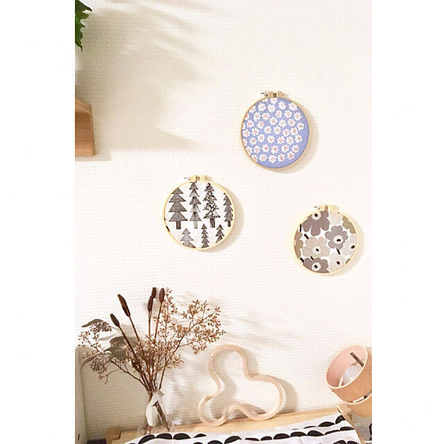 100均でも入手できる！刺繍枠を使ったハンドメイド雑貨