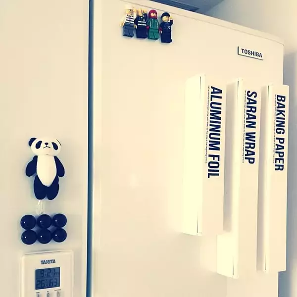 「どこに置くのが正解?!場所別、ラップ収納のアイデア」の画像