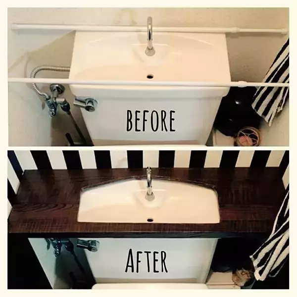 「今日からトイレが自慢の空間になる！タンクレスDIY実例集」の画像