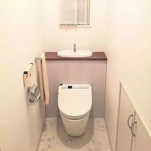 「今日からトイレが自慢の空間になる！タンクレスDIY実例集」の画像