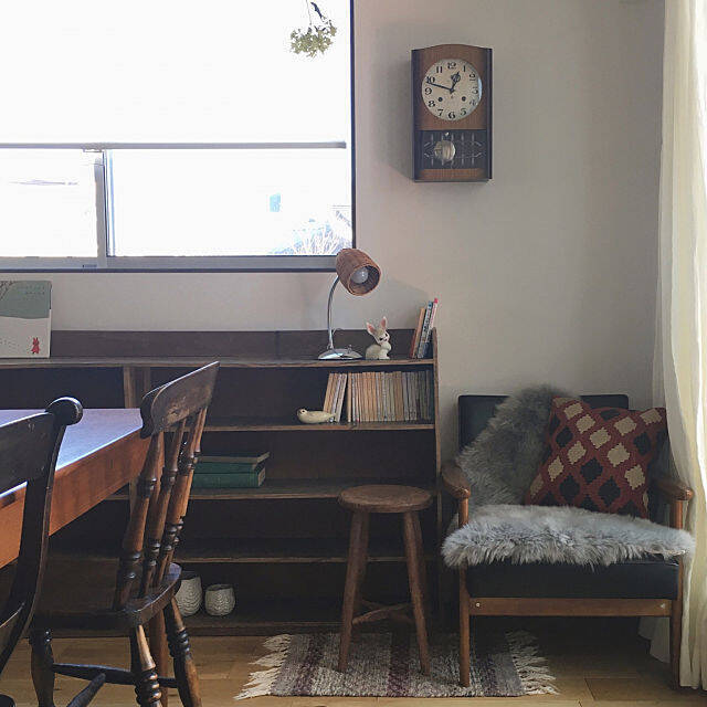 家がいちばん落ち着くね♡ノスタルジックなレトロスタイル