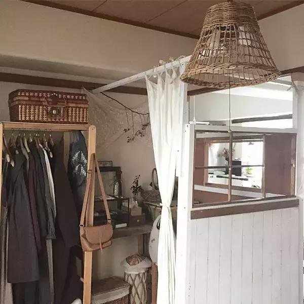 「間仕切りをDIYして手にいれる！わたしのお気に入り空間」の画像