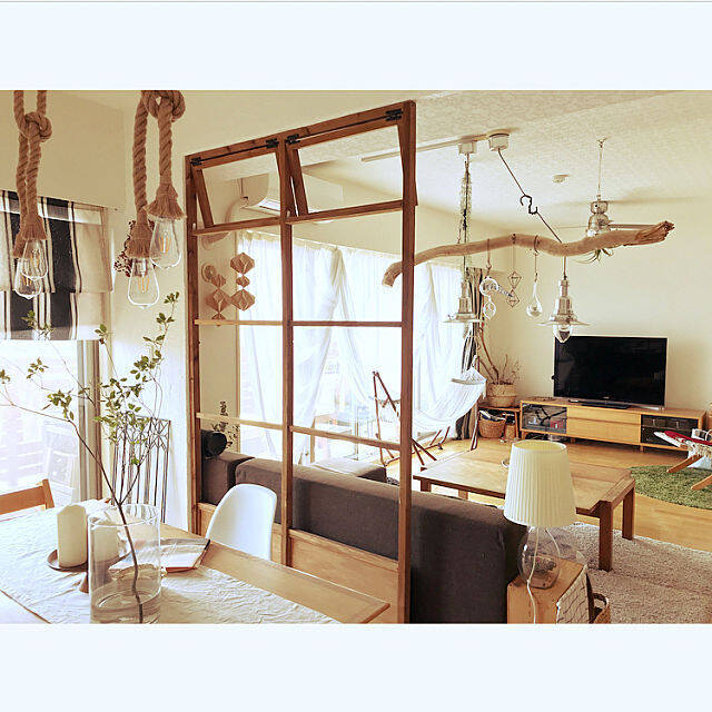 間仕切りをDIYして手にいれる！わたしのお気に入り空間