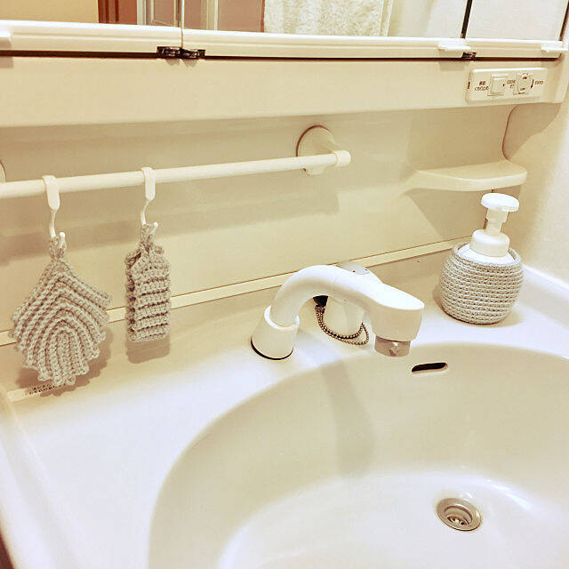 使って飾って2倍楽しい♡アクリルたわしをハンドメイド