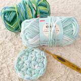 「使って飾って2倍楽しい♡アクリルたわしをハンドメイド」の画像1