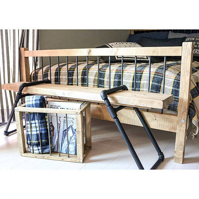 手作りベンチをどこに置く？DIYでお部屋をグレードアップ