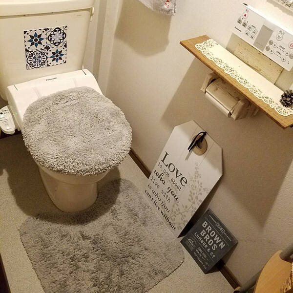 セットで手軽に模様替えしよう ニトリのトイレカバー 19年1月7日 エキサイトニュース