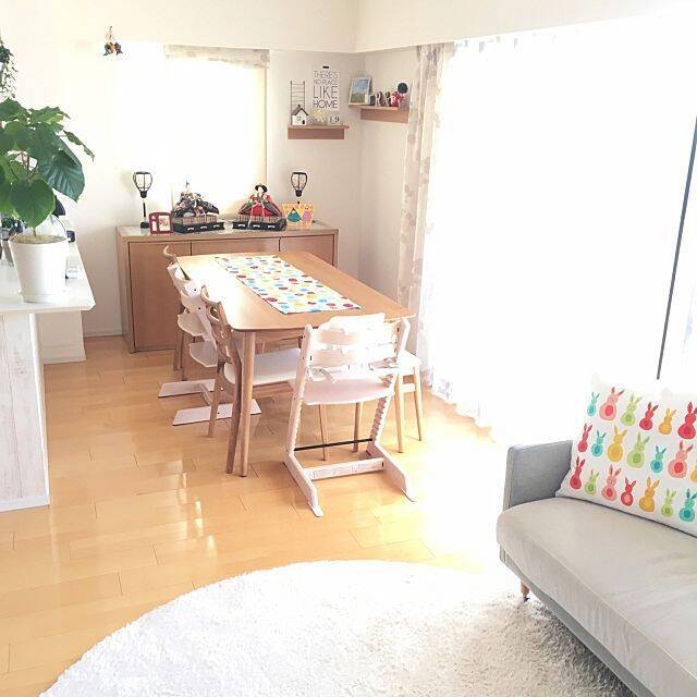 1枚の布がお部屋を変える！テーブルランナーの魅力に密着