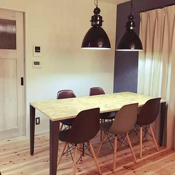 「エコで安くてかっこいい！万能素材・ OSB合板の男前DIY」の画像