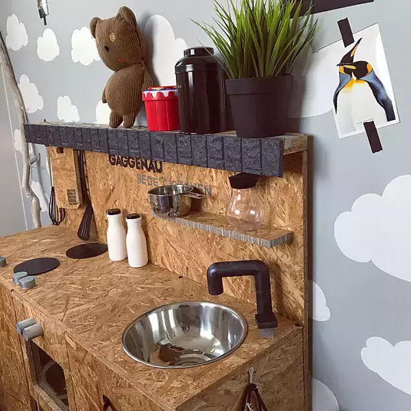 「エコで安くてかっこいい！万能素材・ OSB合板の男前DIY」の画像