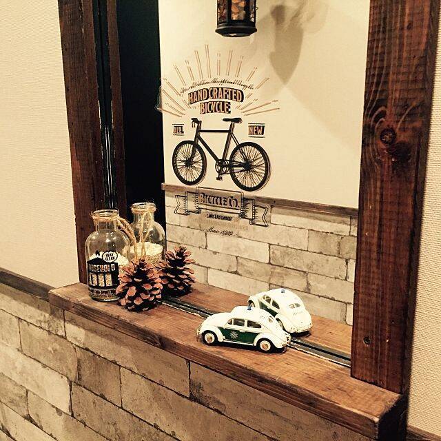 自分で作ると楽しい☆センスが光るDIYで男前インテリアに