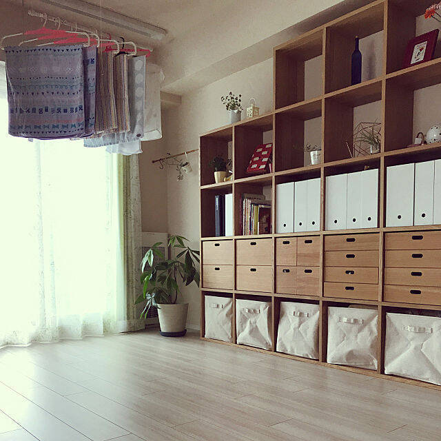 無印良品スタッキングシェルフで叶う！私だけの空間づくり