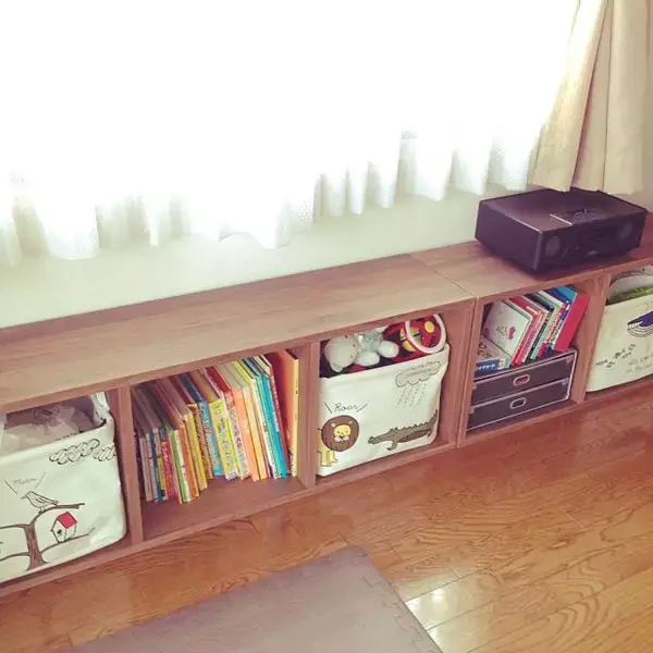 「無印良品スタッキングシェルフで叶う！私だけの空間づくり」の画像