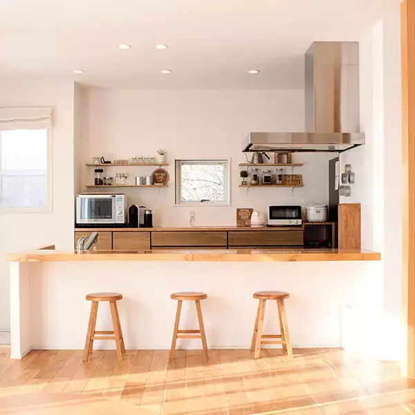 「思わず長居したくなる♡大人ナチュラルテイストのキッチン」の画像