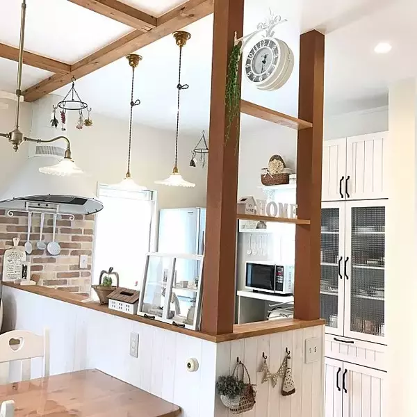 「思わず長居したくなる♡大人ナチュラルテイストのキッチン」の画像