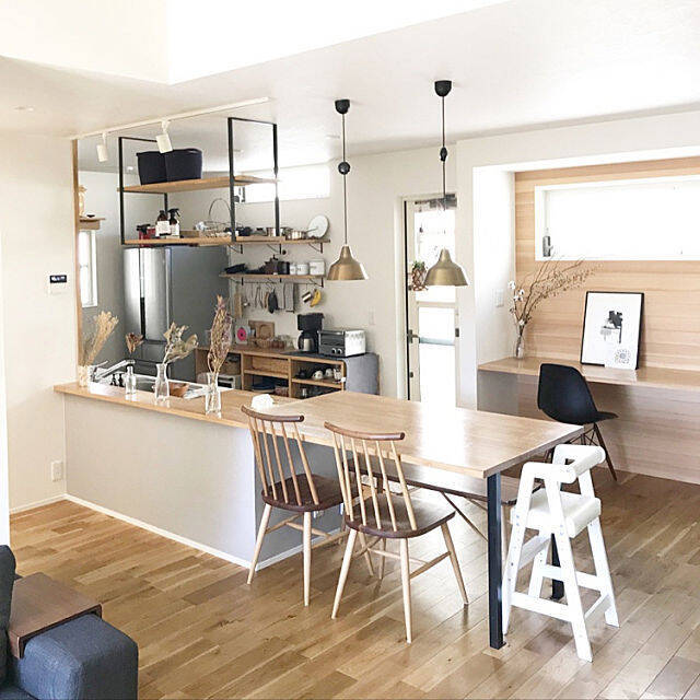 思わず長居したくなる♡大人ナチュラルテイストのキッチン