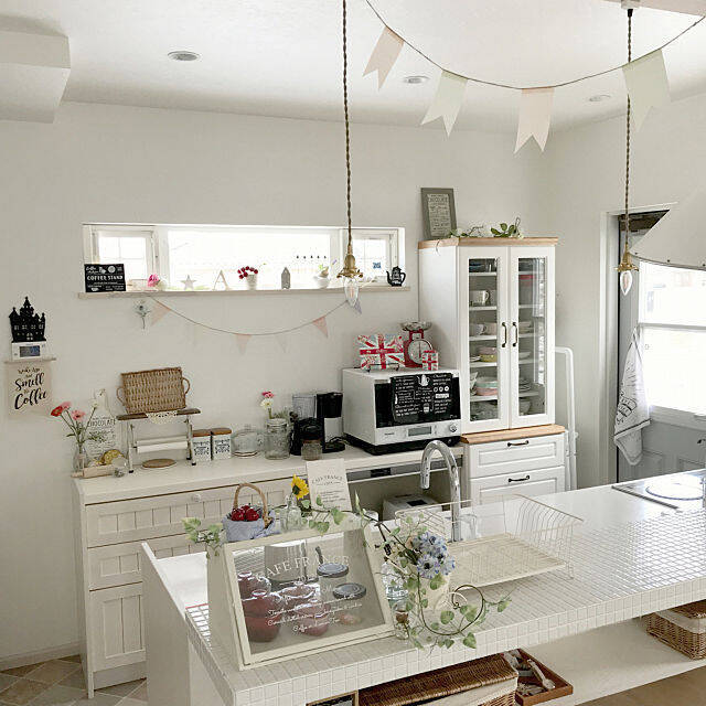 思わず長居したくなる♡大人ナチュラルテイストのキッチン