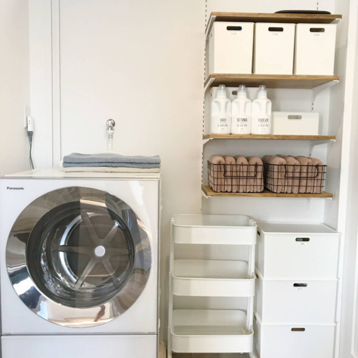洗濯機まわりもナチュラルに 洗濯グッズの整理整頓術 18年9月26日 エキサイトニュース 2 3