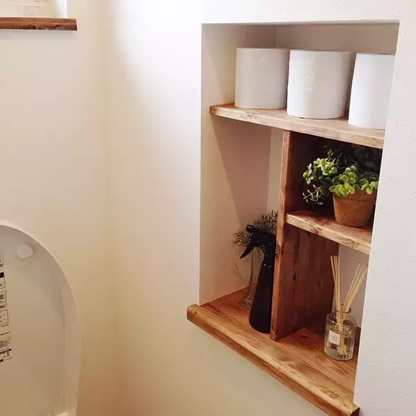 「限られたスペースを最大限に利用する！トイレ収納の極意」の画像