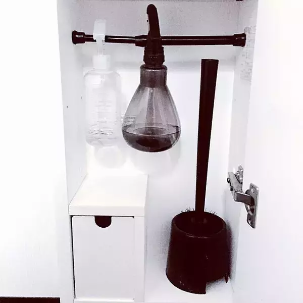 「限られたスペースを最大限に利用する！トイレ収納の極意」の画像