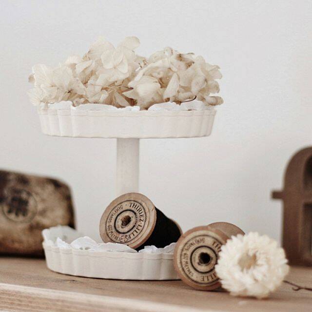 デザイン違いで色々作りたくなる！ケーキスタンドをDIY