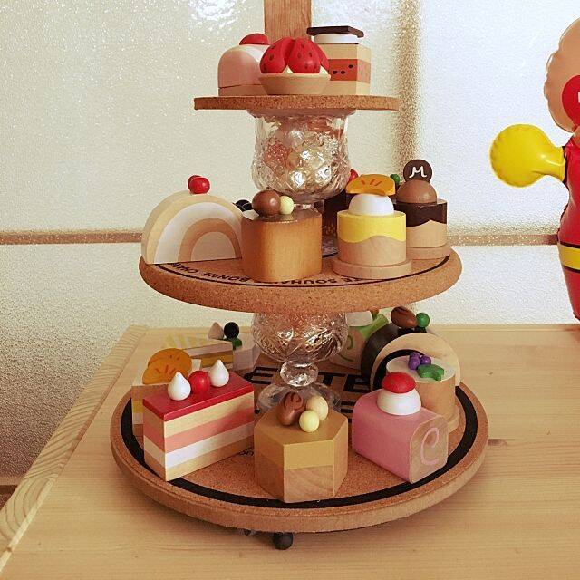 デザイン違いで色々作りたくなる！ケーキスタンドをDIY
