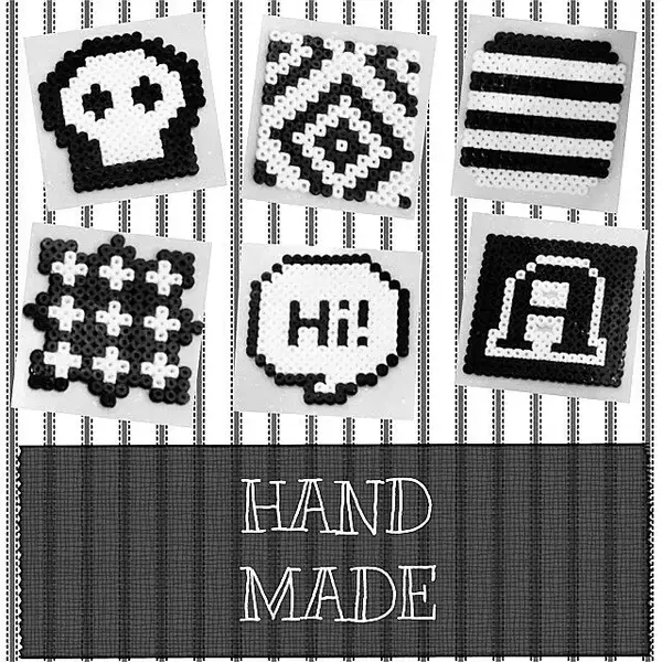 「子どもと作る！アイロンビーズでカラフルポップな実用小物」の画像