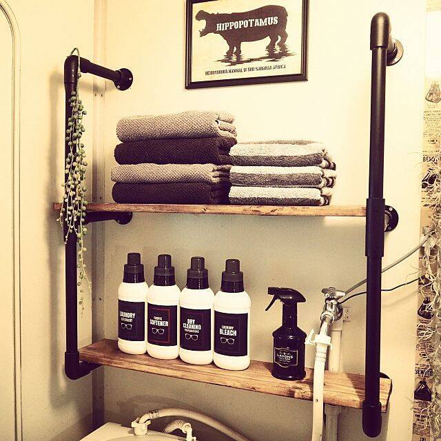 クールさ満点インダストリアル！塩ビパイプのDIYがアツイ