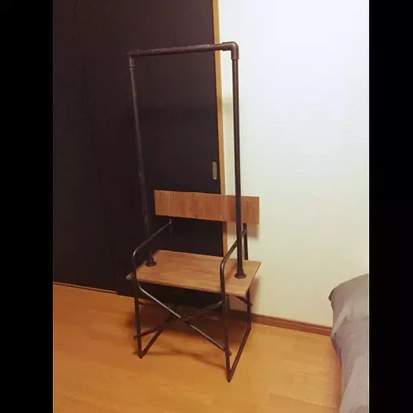 「クールさ満点インダストリアル！塩ビパイプのDIYがアツイ」の画像