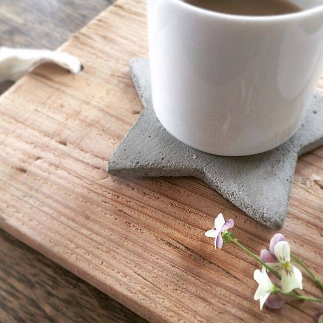 流して固めるだけ♡簡単なのにかっこいい、セメントDIY