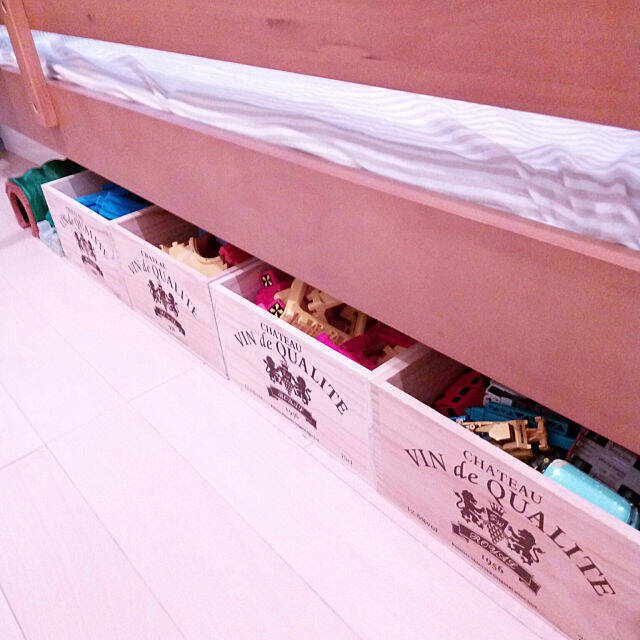 ジャストサイズでスッキリ爽快♡ベット下の収納アイテム