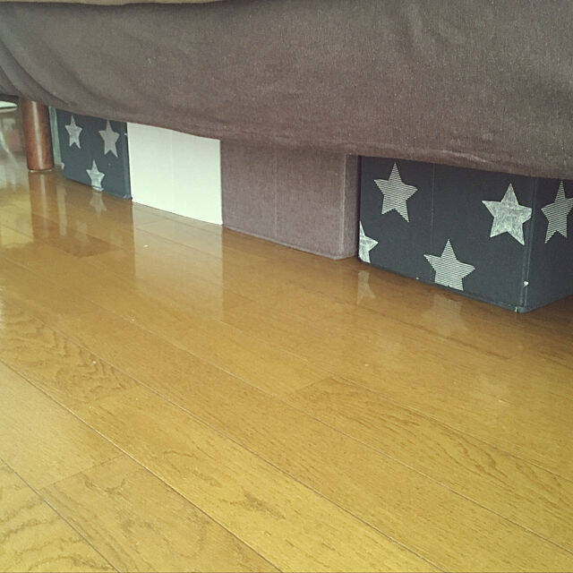 ジャストサイズでスッキリ爽快♡ベット下の収納アイテム