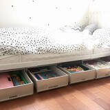 「ジャストサイズでスッキリ爽快♡ベット下の収納アイテム」の画像3