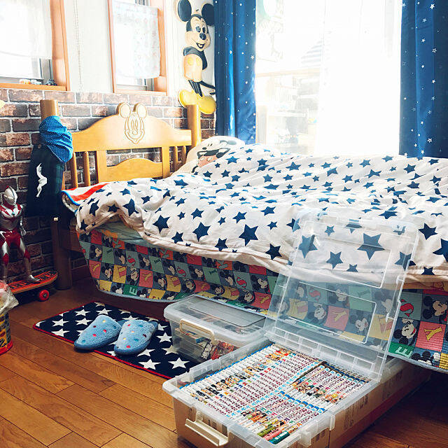 ジャストサイズでスッキリ爽快♡ベット下の収納アイテム