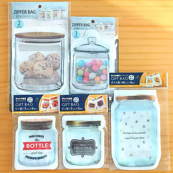 「新商品は迷わず即買い♡100均のジッパーバッグが楽しい」の画像