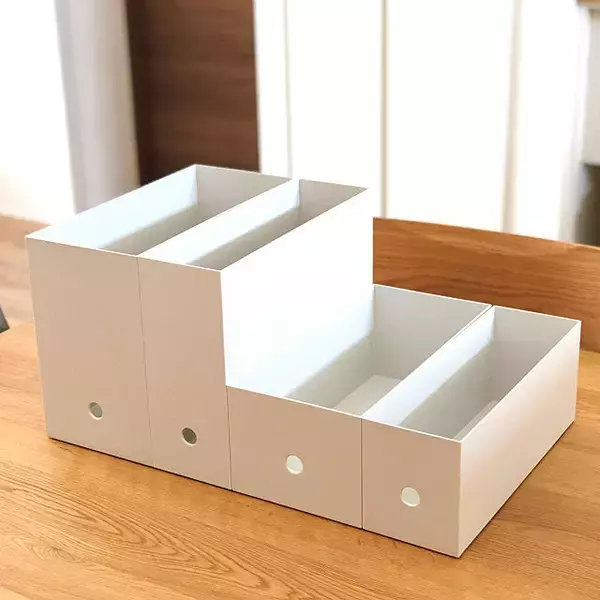 「その収納力は無限大！無印良品のPPファイルボックス」の画像