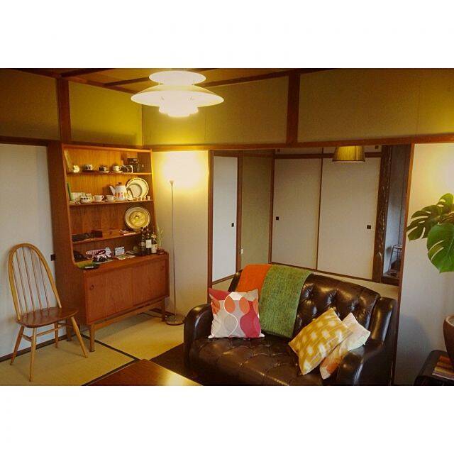 モダンインテリアで楽しむ☆味わいのあるヴィンテージ家具