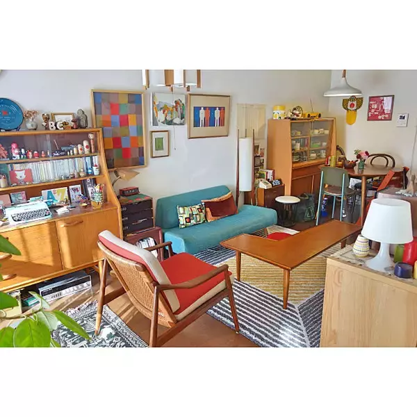 「モダンインテリアで楽しむ☆味わいのあるヴィンテージ家具」の画像