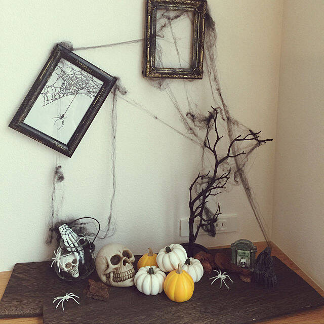 こんなアイディアも！100均グッズでハロウィンを飾ろう